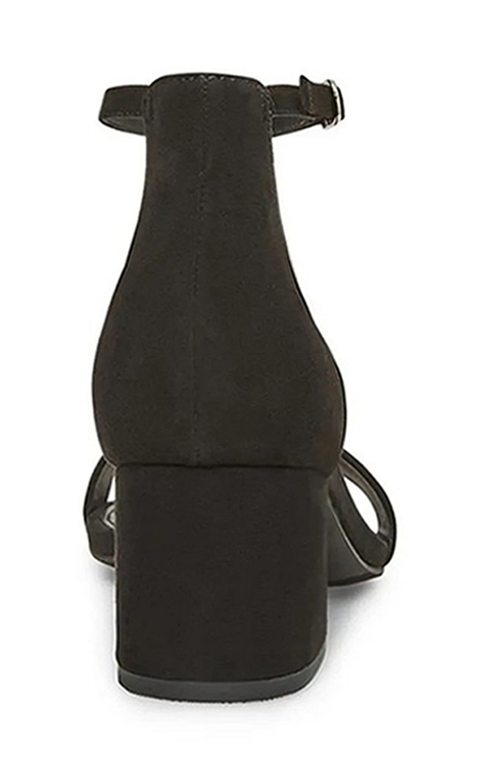 Ileana Black Heel Sandals
