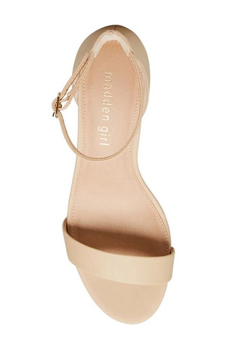 Ileana Beige Heel Sandals