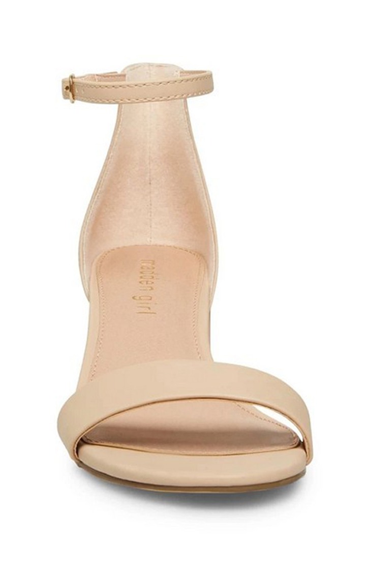 Ileana Beige Heel Sandals