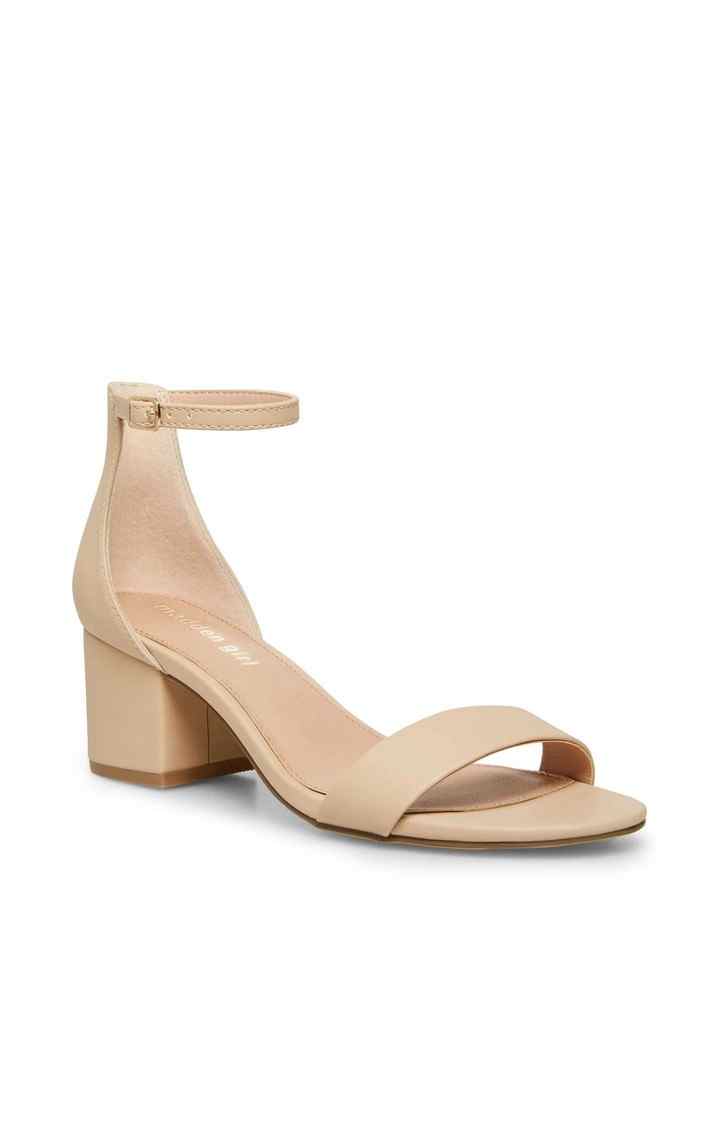 Ileana Beige Heel Sandals