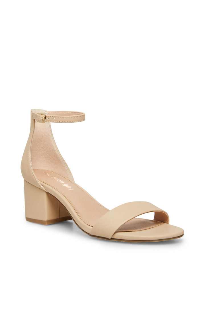 Ileana Natural Heel Sandals