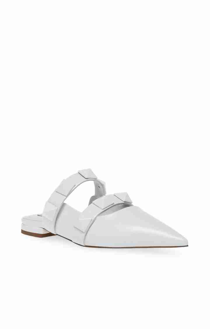 Fantastic White Closed Flats & Ballerinas