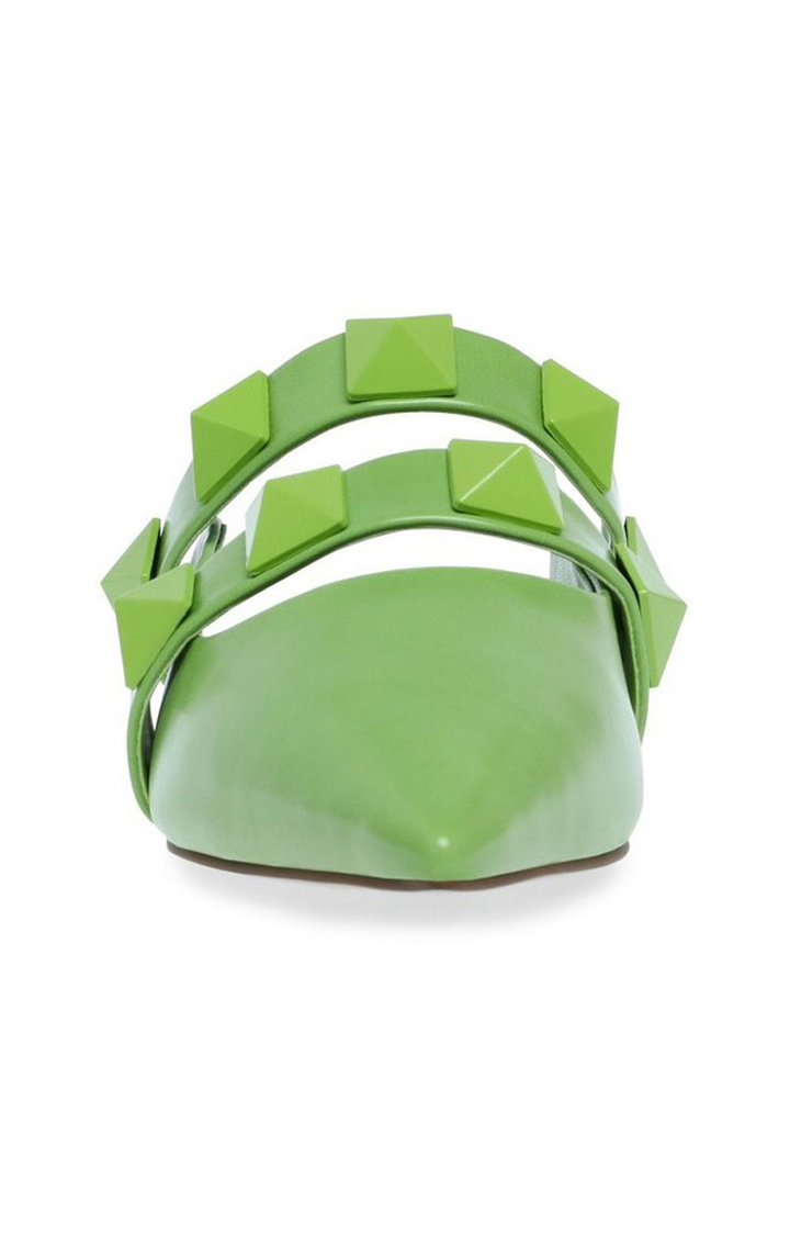 Fantastic Green Closed Flats & Ballerinas