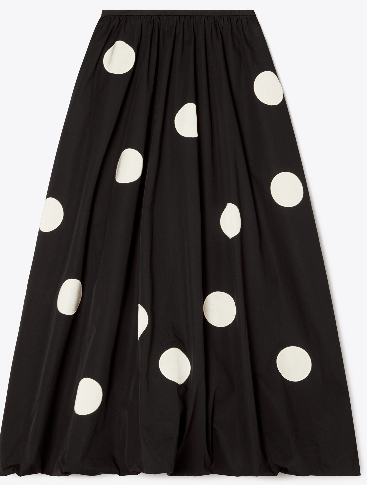 COTTON POPLIN BUBBLE SKIRT