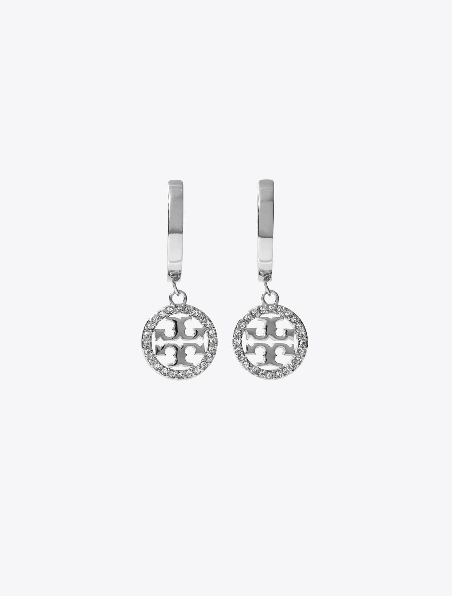 MILLER PAVE HOOP EARRING