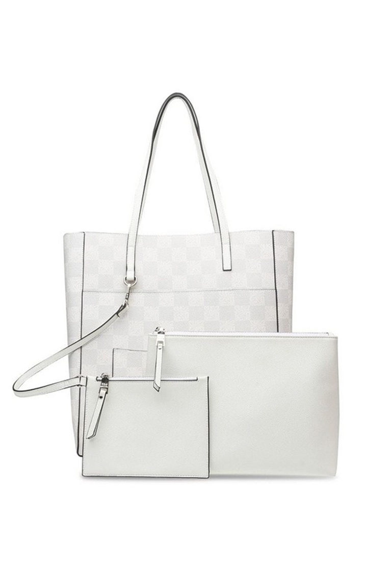Bkimlogo White Handbags