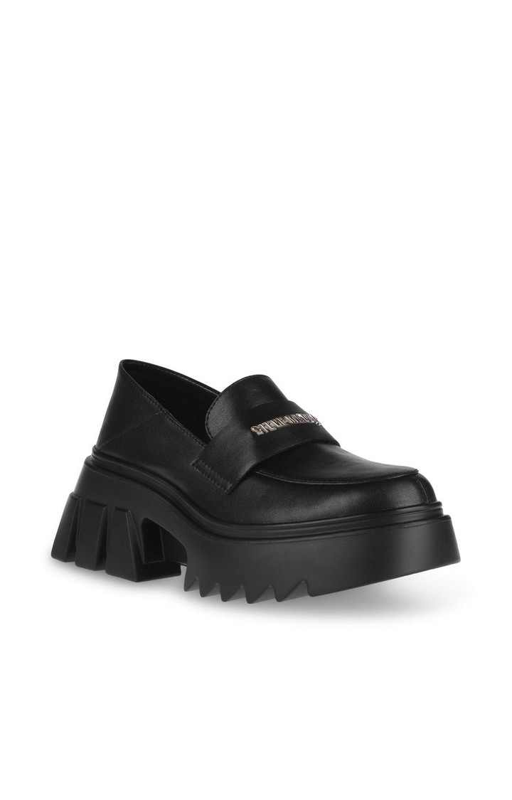 Hizziee Black Closed Flats & Ballerinas