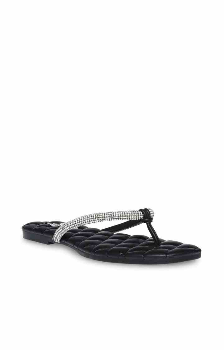 Davia Black Flats