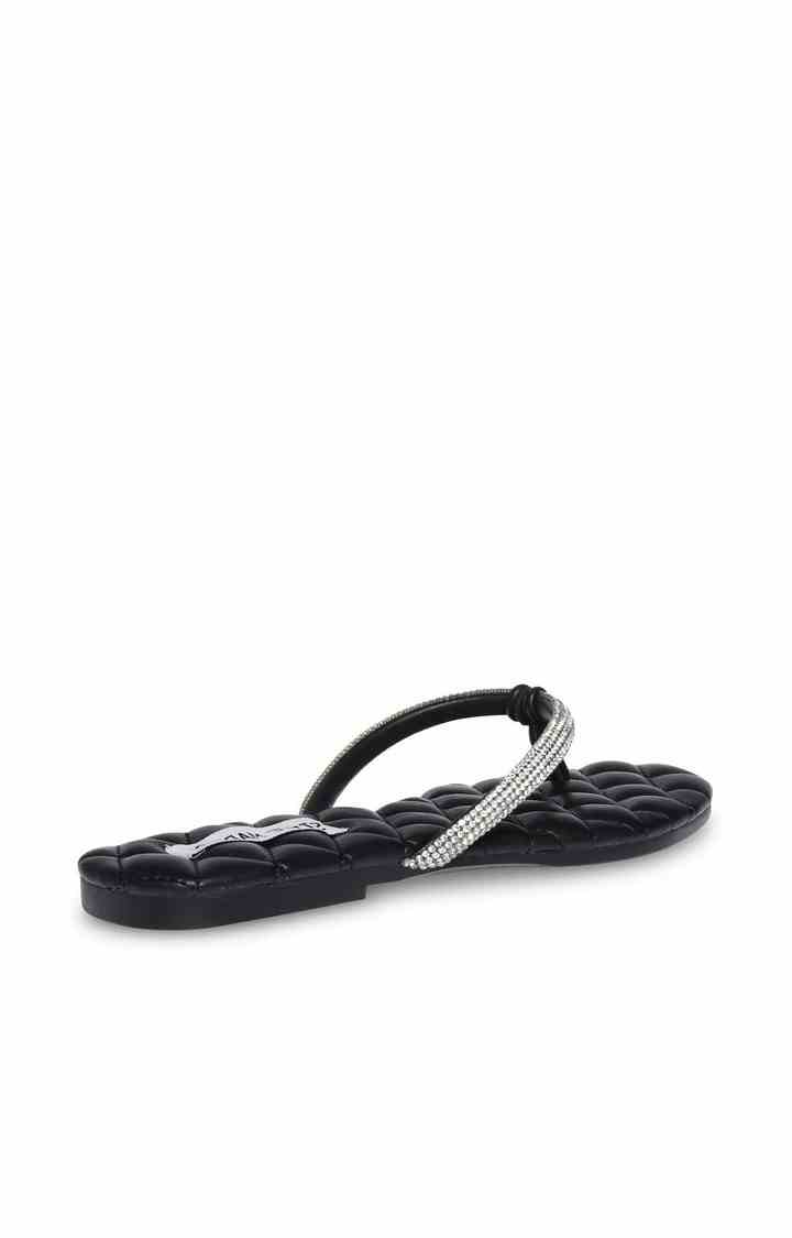 Davia Black Flats