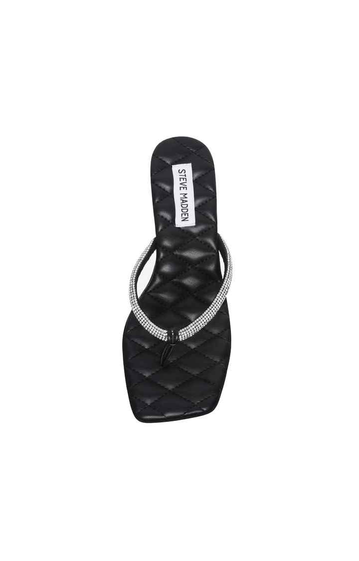 Ravisher Black Heel Sandals