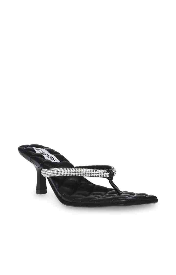 Ravisher Black Heel Sandals