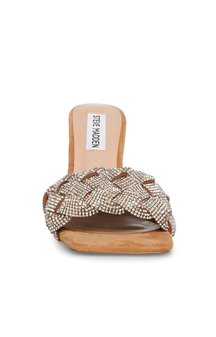 Jazlin Silver Heel Sandals