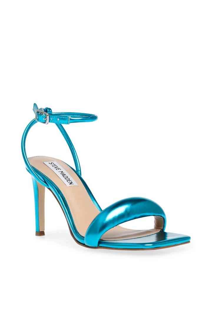 Entice Blue Heel Sandals