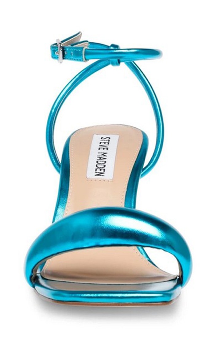 Entice Blue Heel Sandals