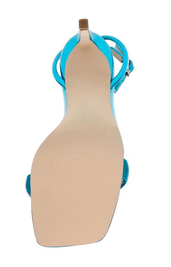 Entice Blue Heel Sandals