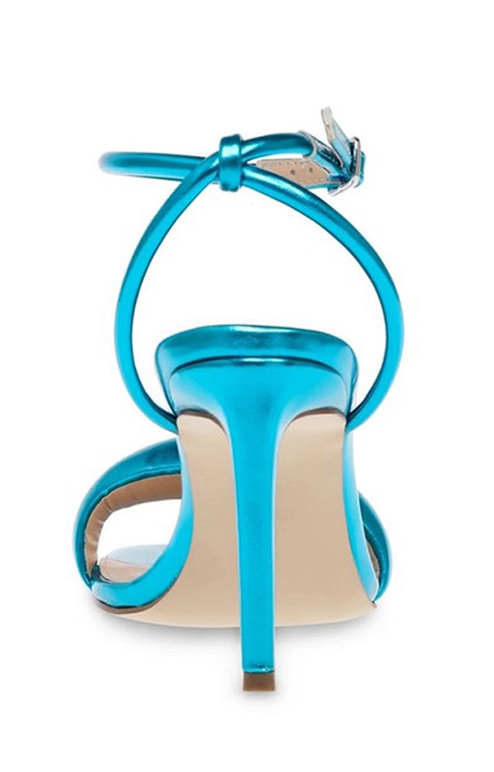 Entice Blue Heel Sandals