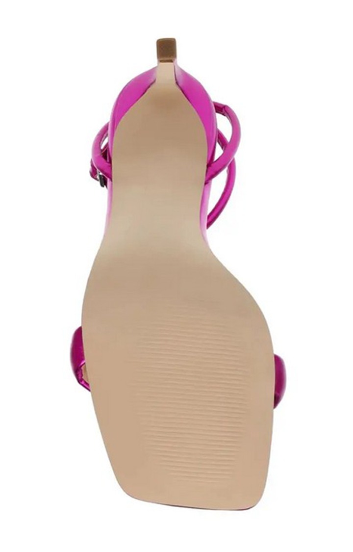 Entice Pink Heel Sandals