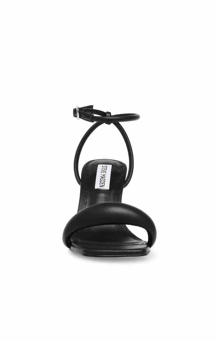 Entice Black Heel Sandals