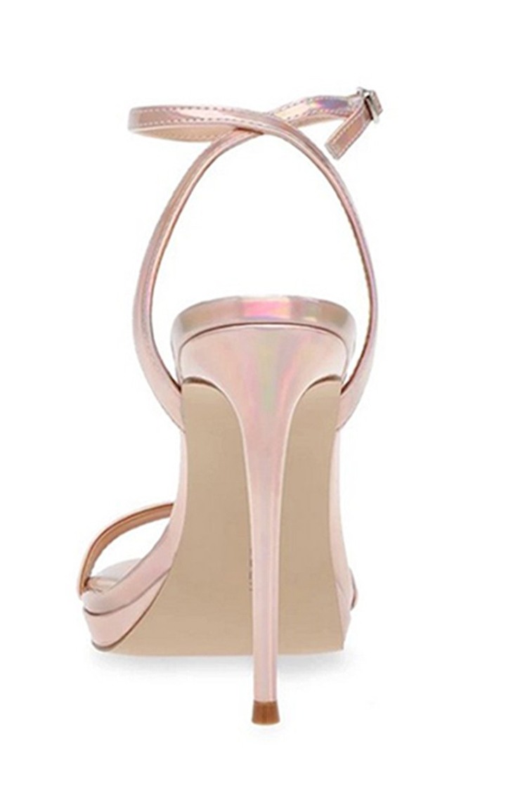 Wordly Pink Heel Sandals