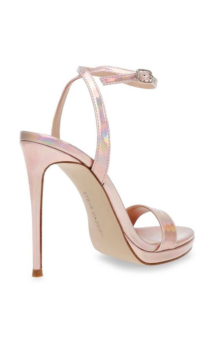 Wordly Pink Heel Sandals