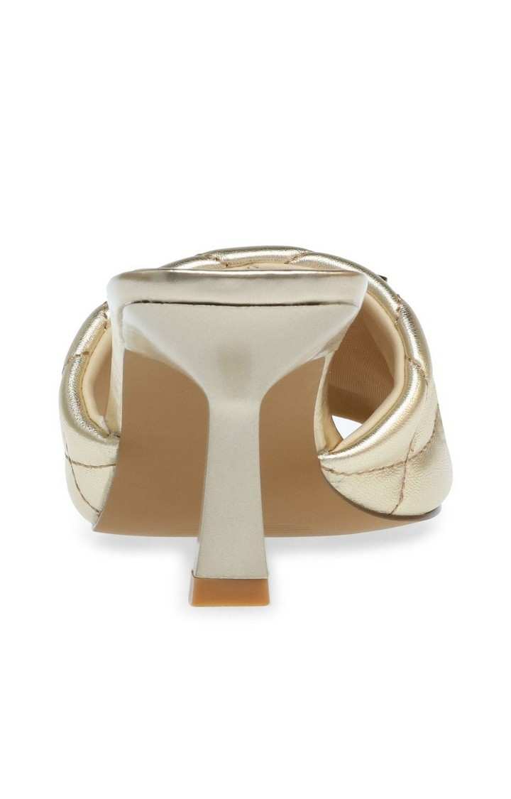 Tracer Gold Heel Sandals