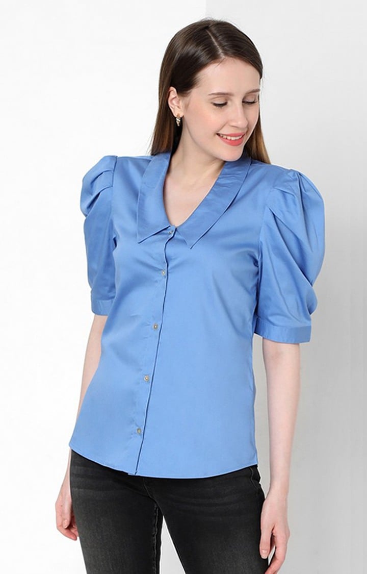 GAS | Maeve Shirt with Puff Sleeves