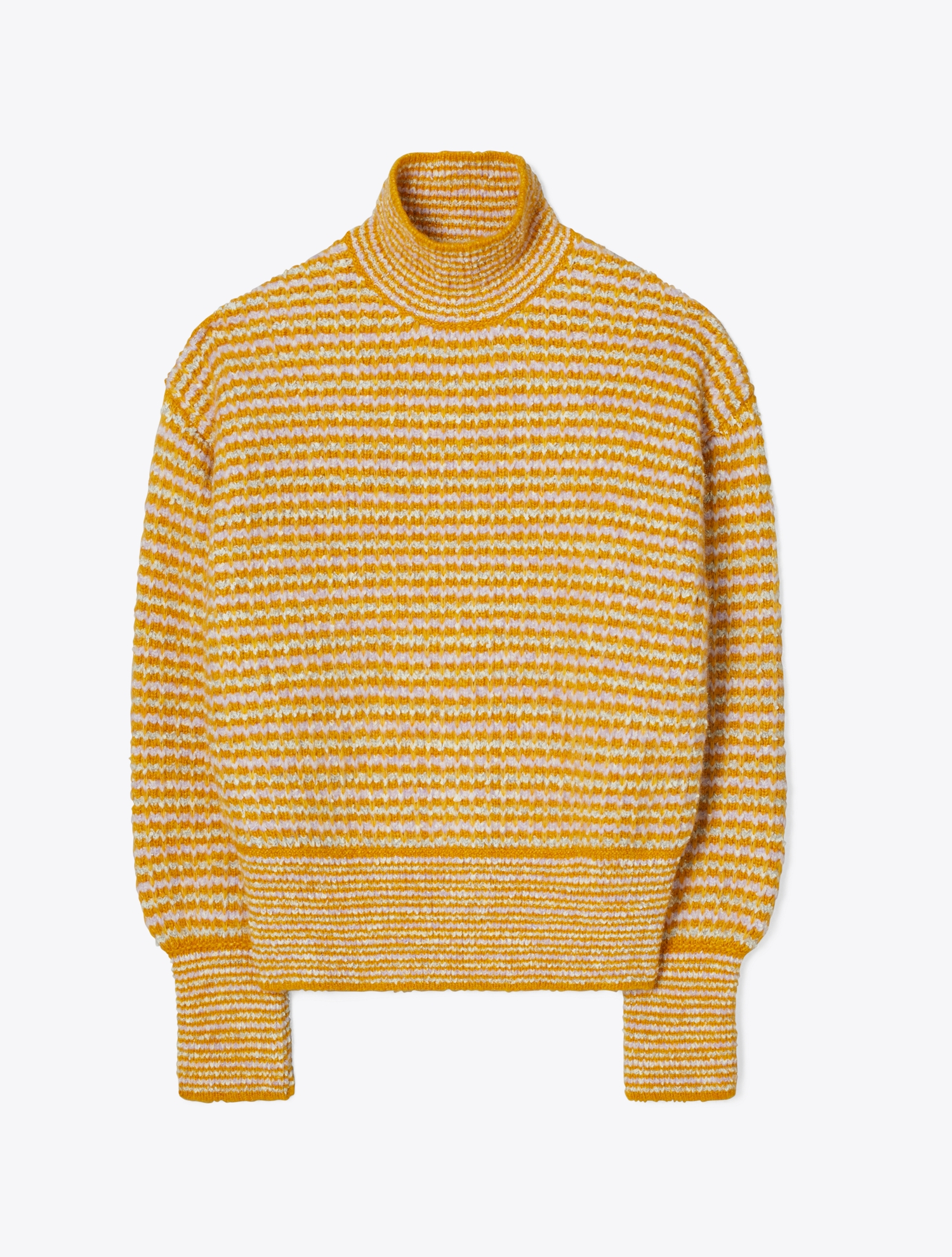 BALLOON SLEEVE TURTLENECK SWE