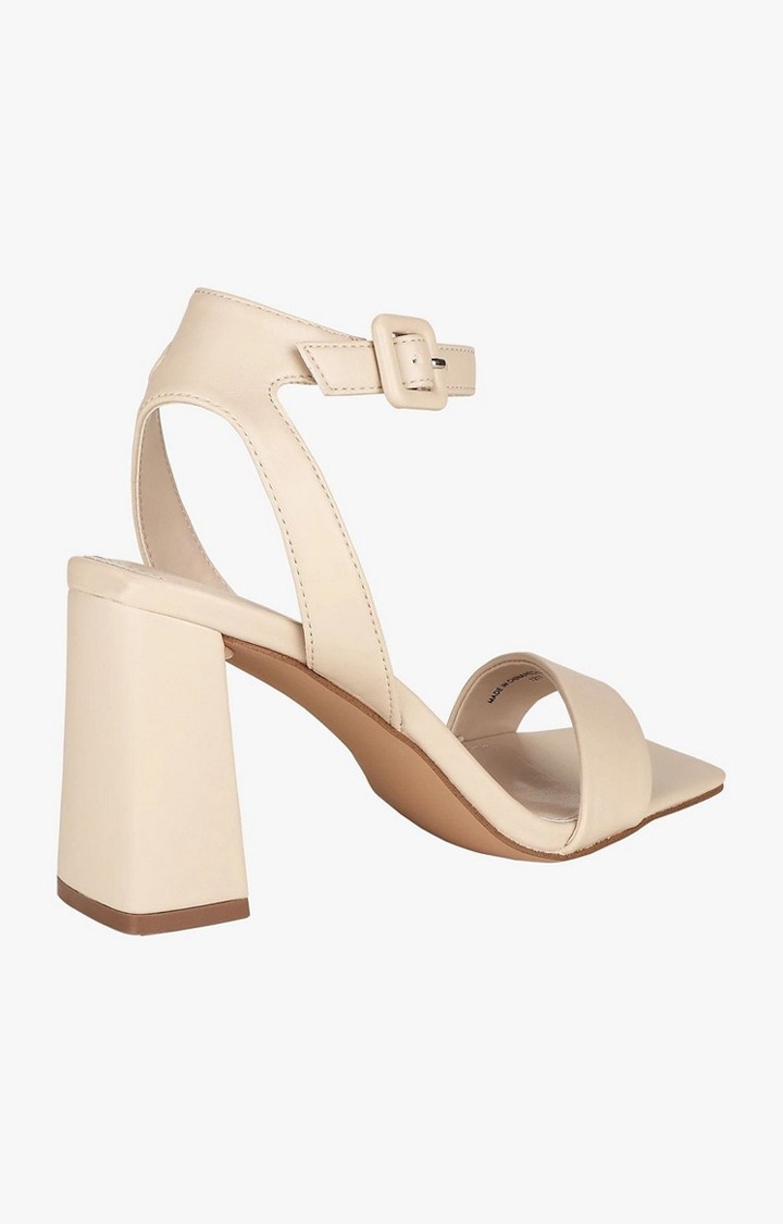 Winnii Black Heel Sandals