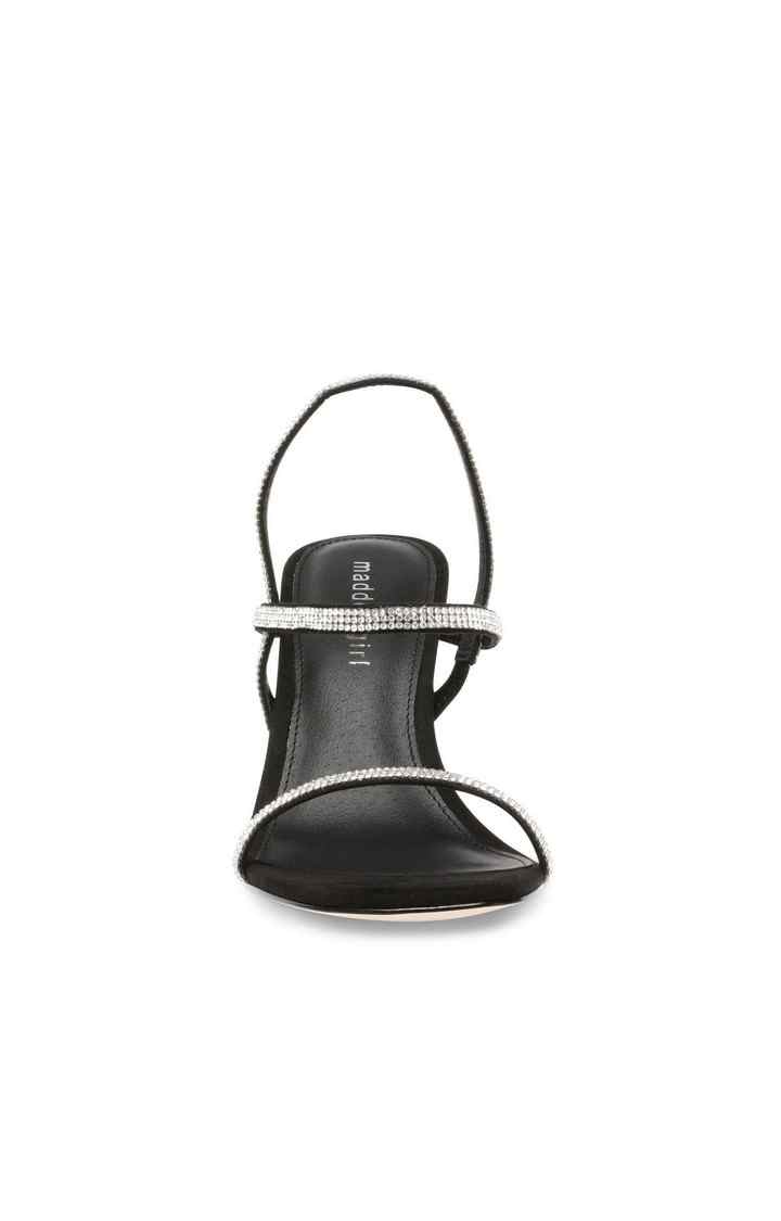 Wise-R Black Heel Sandals