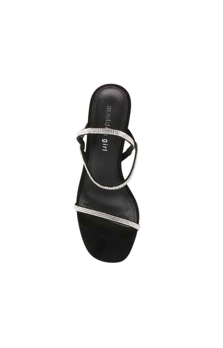 Wise-R Black Heel Sandals