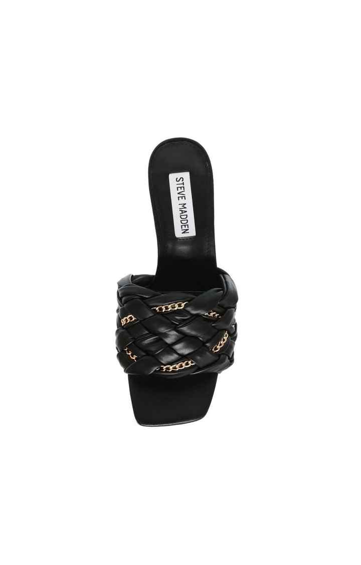Astir Black Heel Sandals