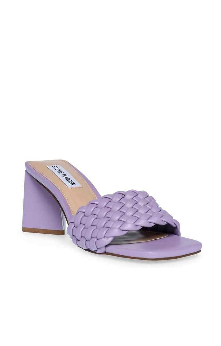 Monte Carlo Purple Heel Sandals