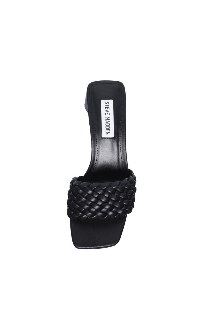 Monte Carlo Black Heel Sandals