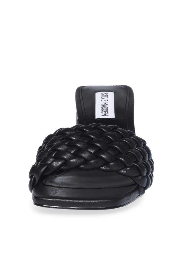 Monte Carlo Black Heel Sandals