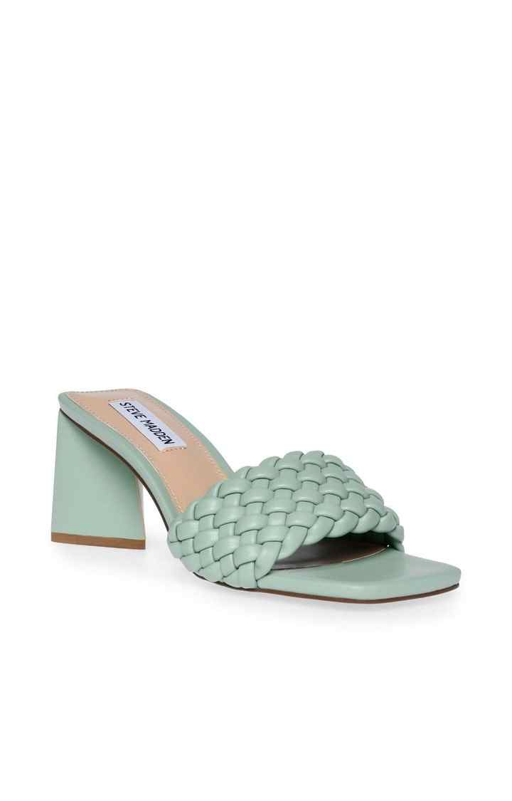 Monte Carlo Green Heel Sandals