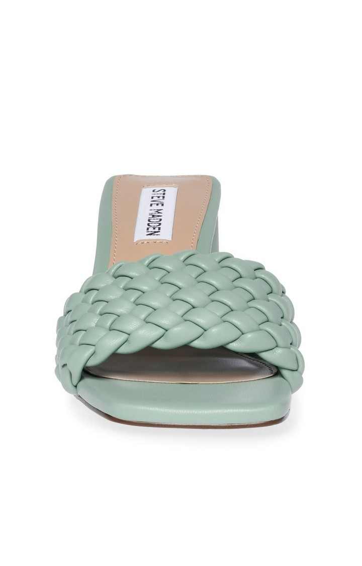 Monte Carlo Green Heel Sandals