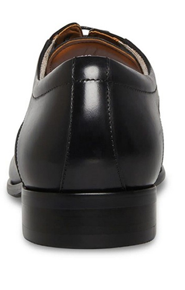 Nando Black Tie-Ups & Dress Loafers