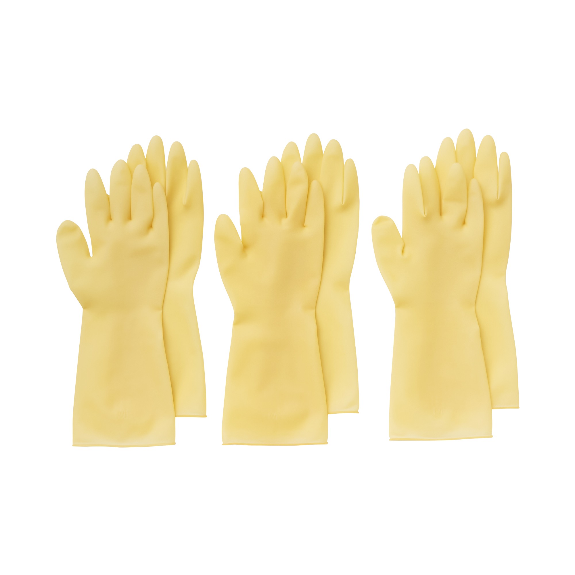 NATURAL RUBBER GLOVES / UNIVERSAL FOR LEFT AND RIGHT