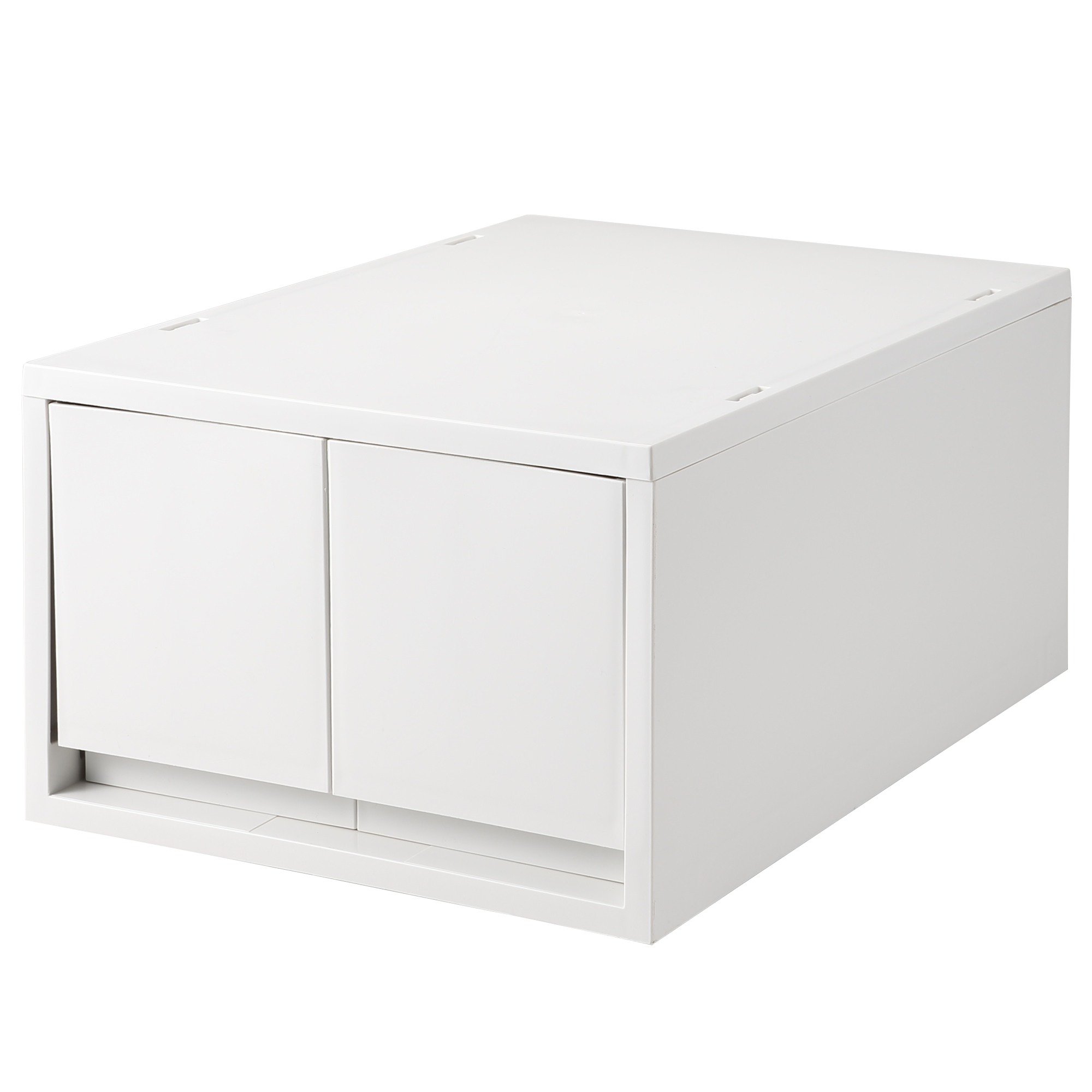 PP STORAGE CASE / DEEP / 2 DRAWERS / WHITE GREY