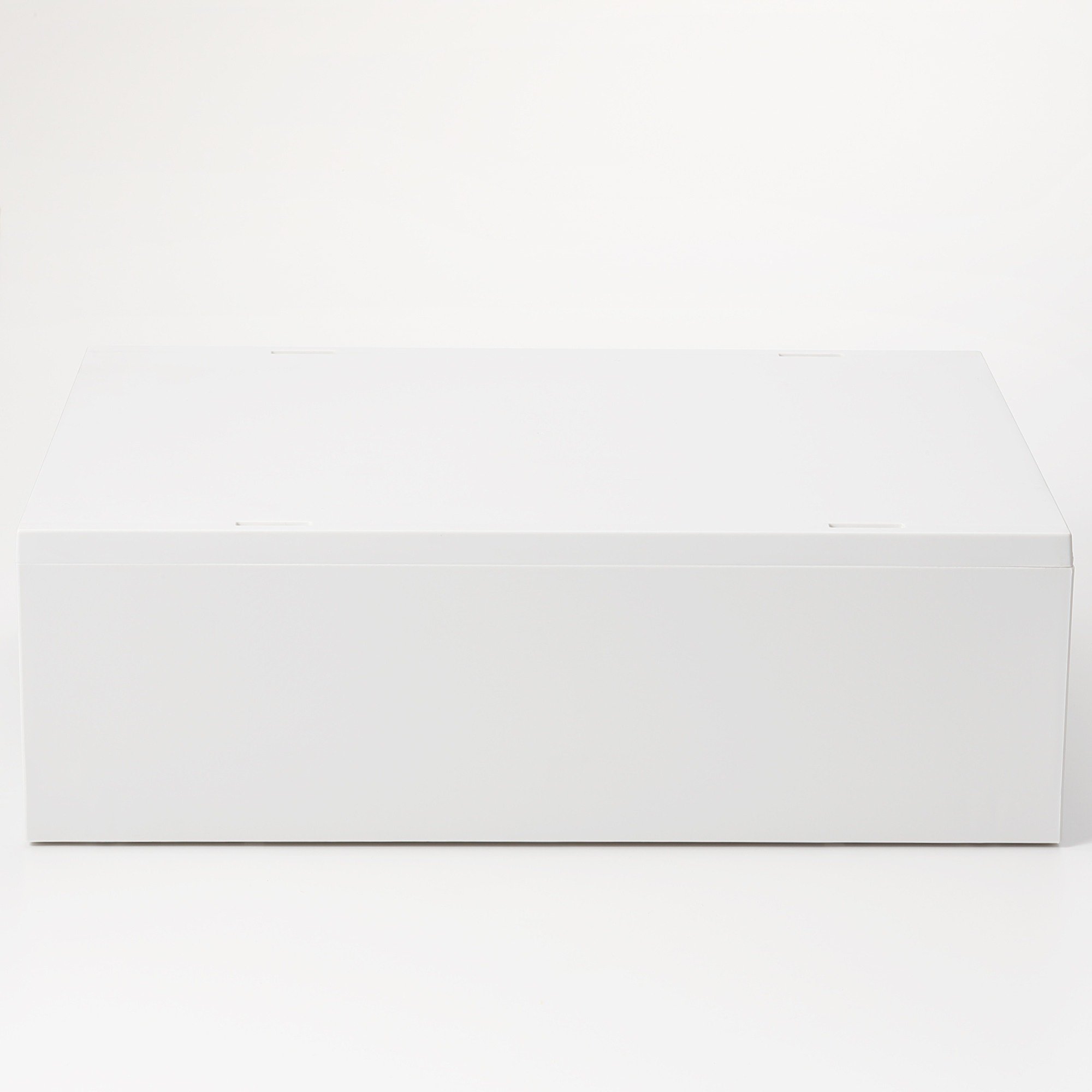 PP STORAGE CASE / SHALLOW / 2 DRAWERS / WHITE GREY