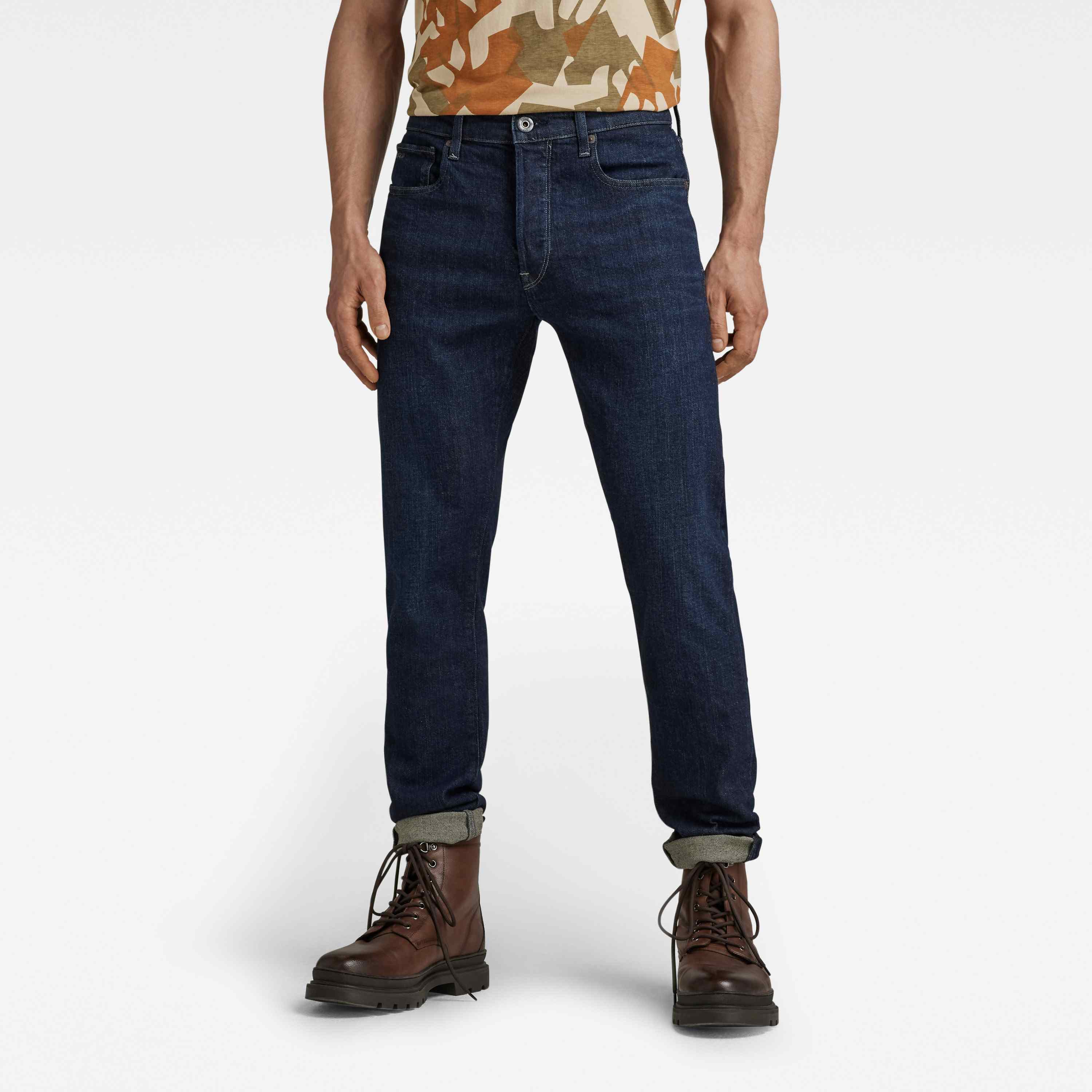 3301 Dark Blue Slim Fit Jeans