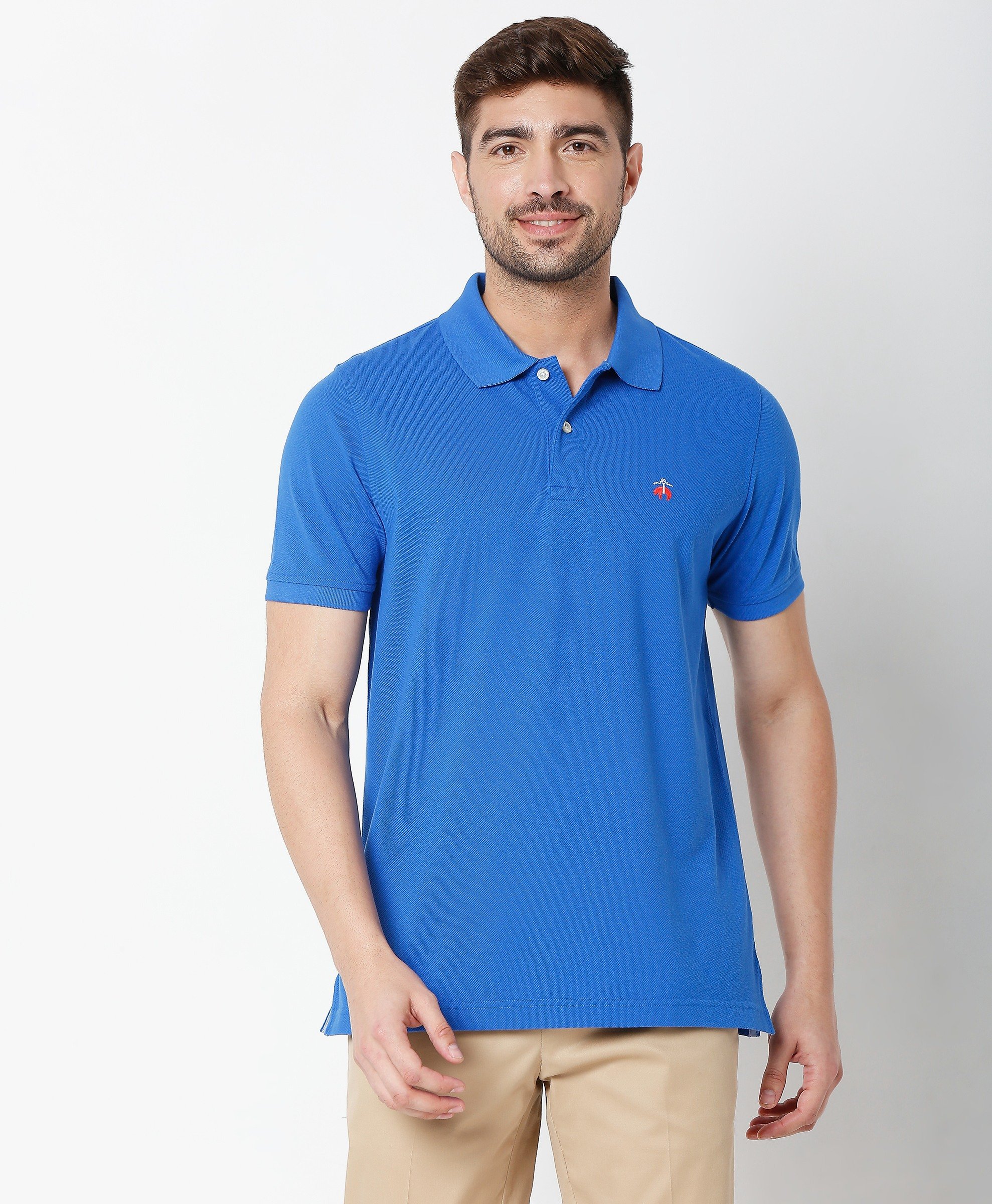 Brooks Brothers | Slim Fitted solid Pique Polo Shirt
