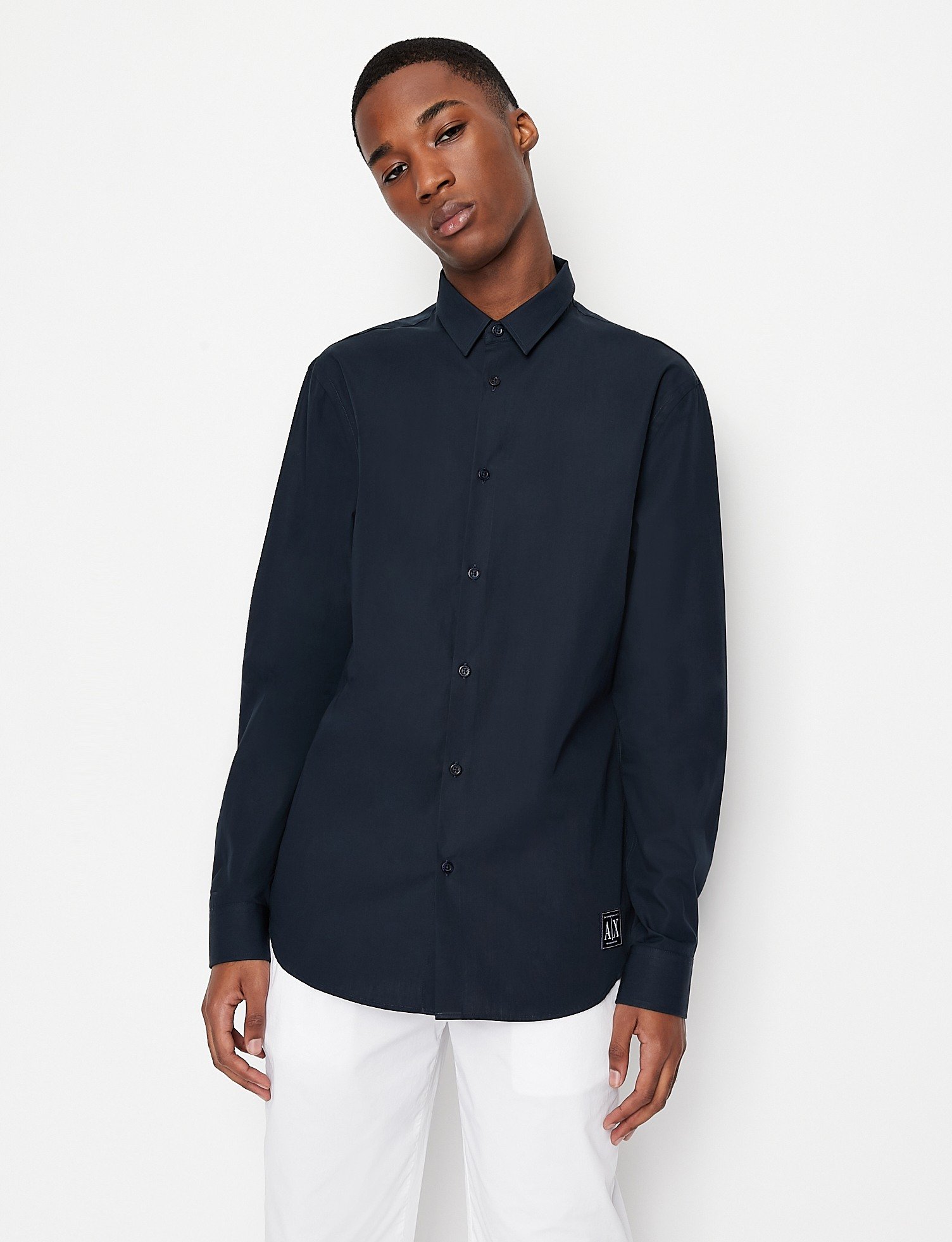 Armani button down shirt store