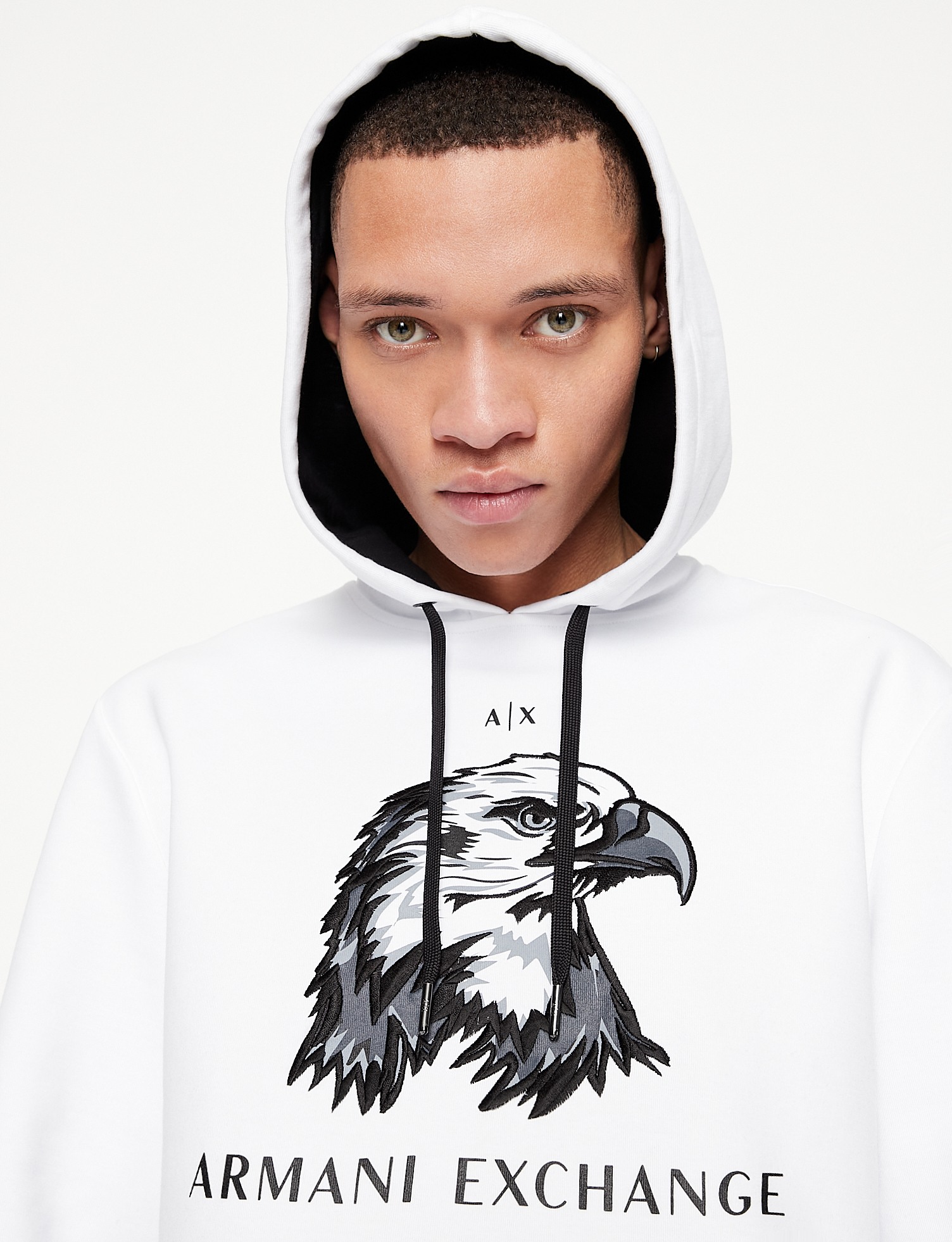 Armani exchange eagle hoodie 2025