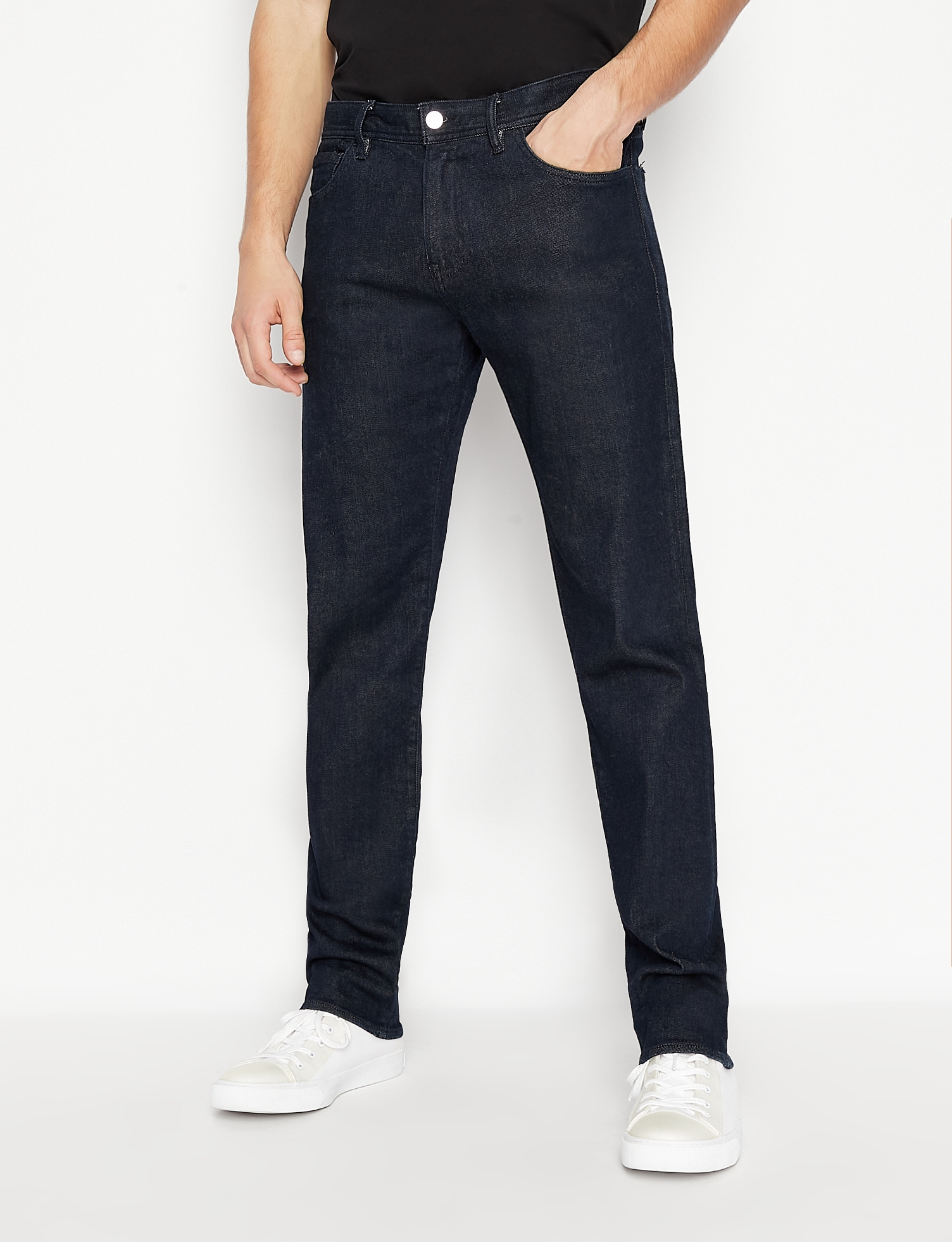 J16 Straight Fit Mid-Rise Rinsed Jeans