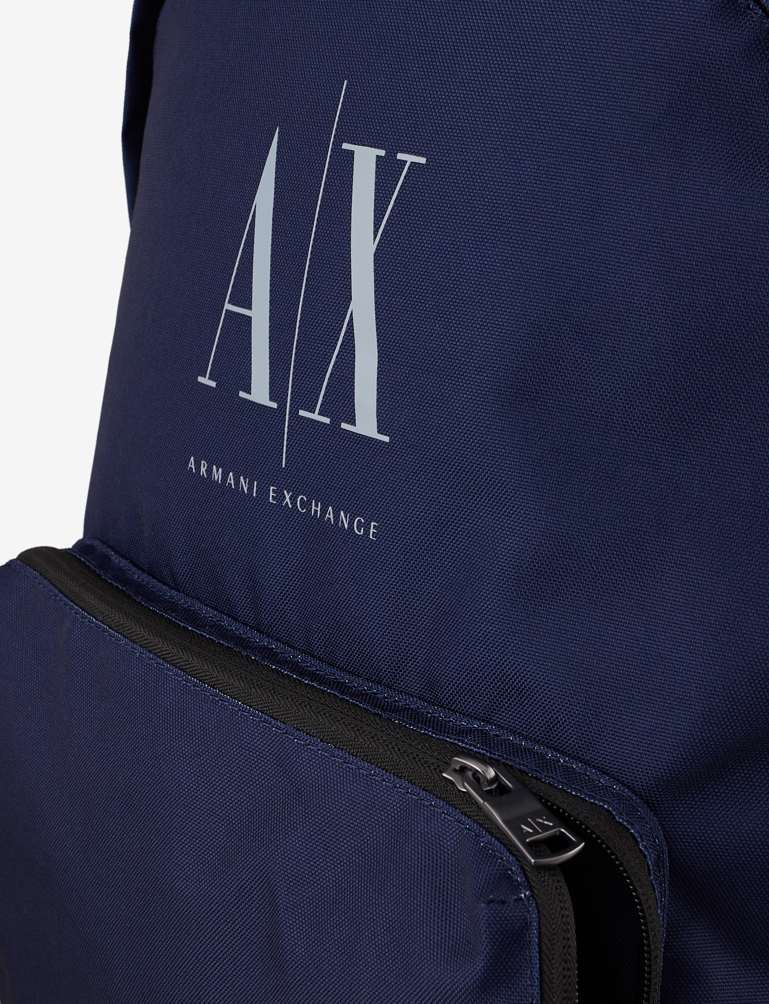Logo Print Laptop Backpack