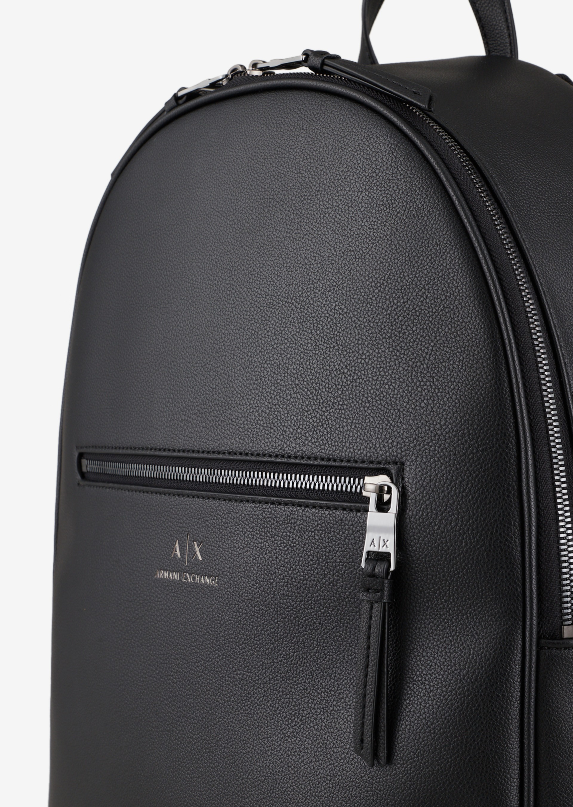 Armani top black backpack