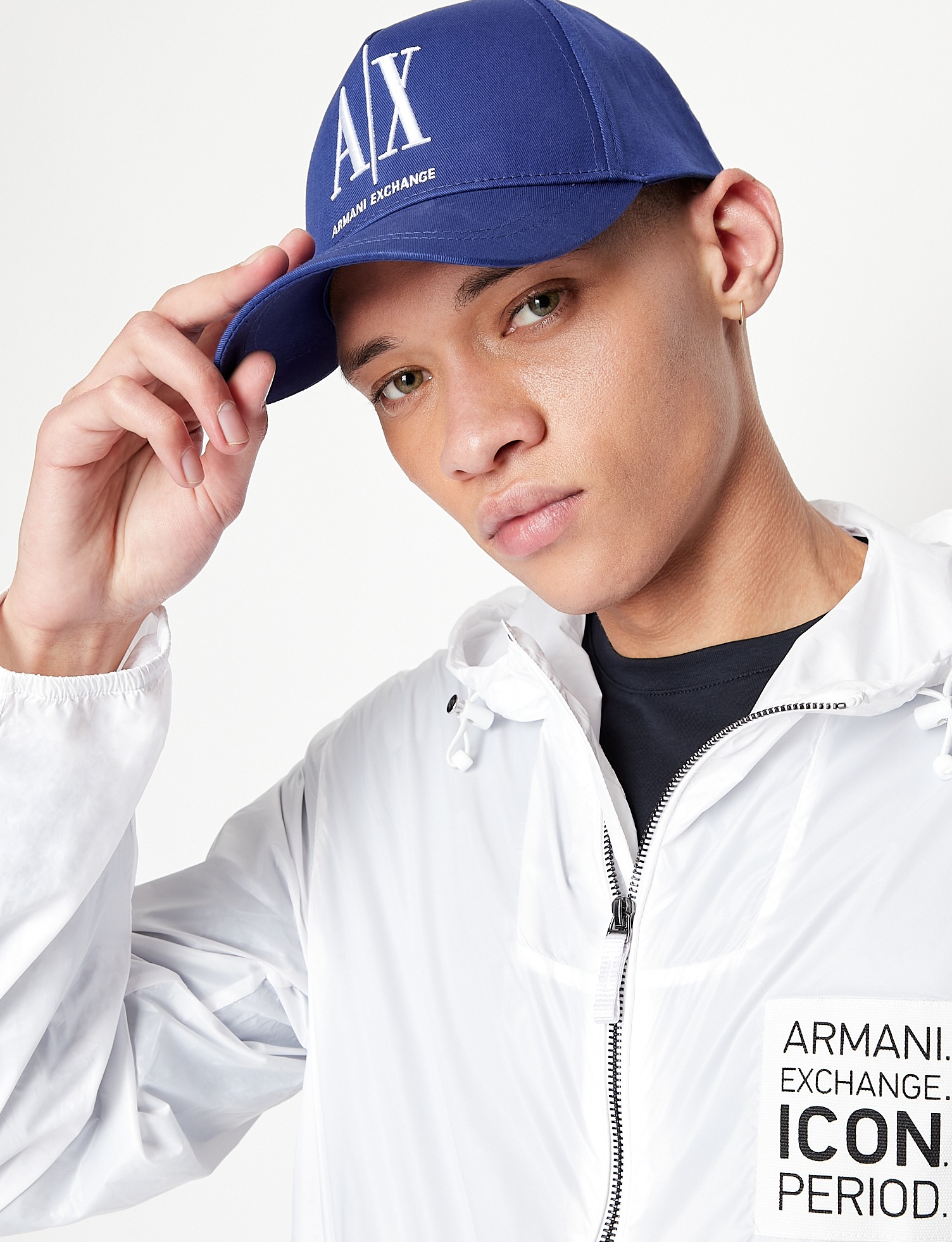 Armani exchange hats for men top