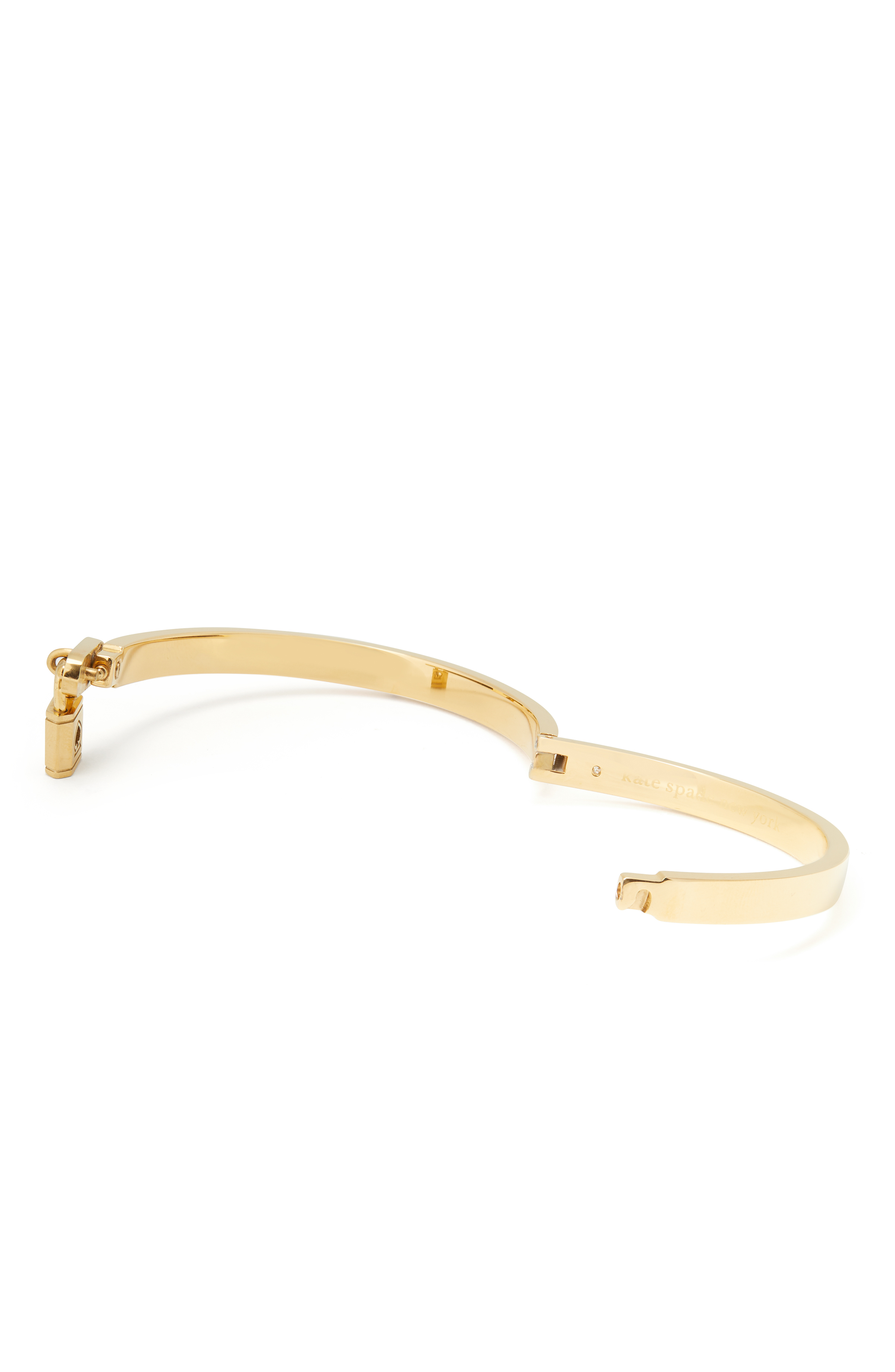 LOCK AND SPADE CHARM BANGLE