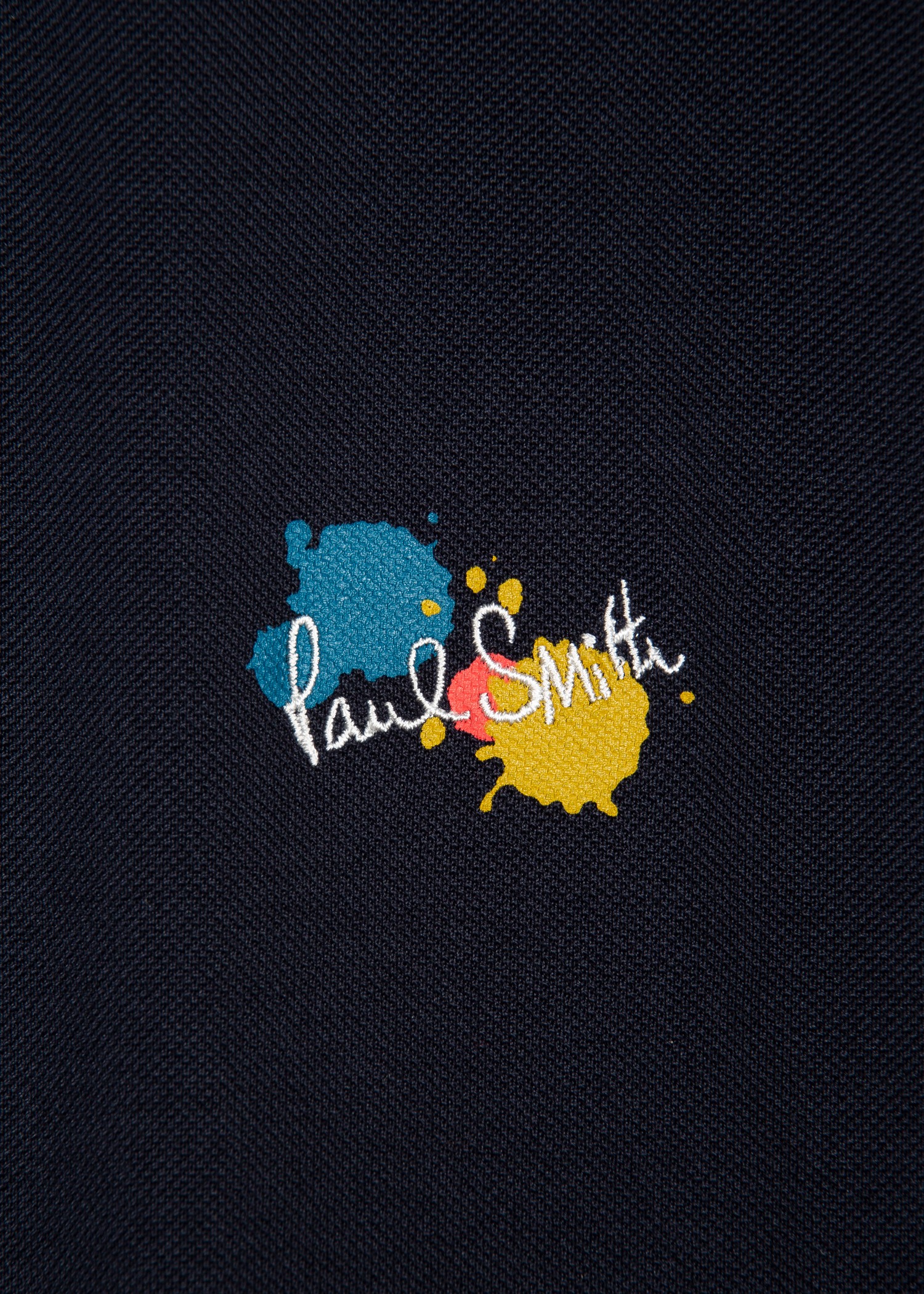 MENS POLO SHIRT PAINT SPLATTER